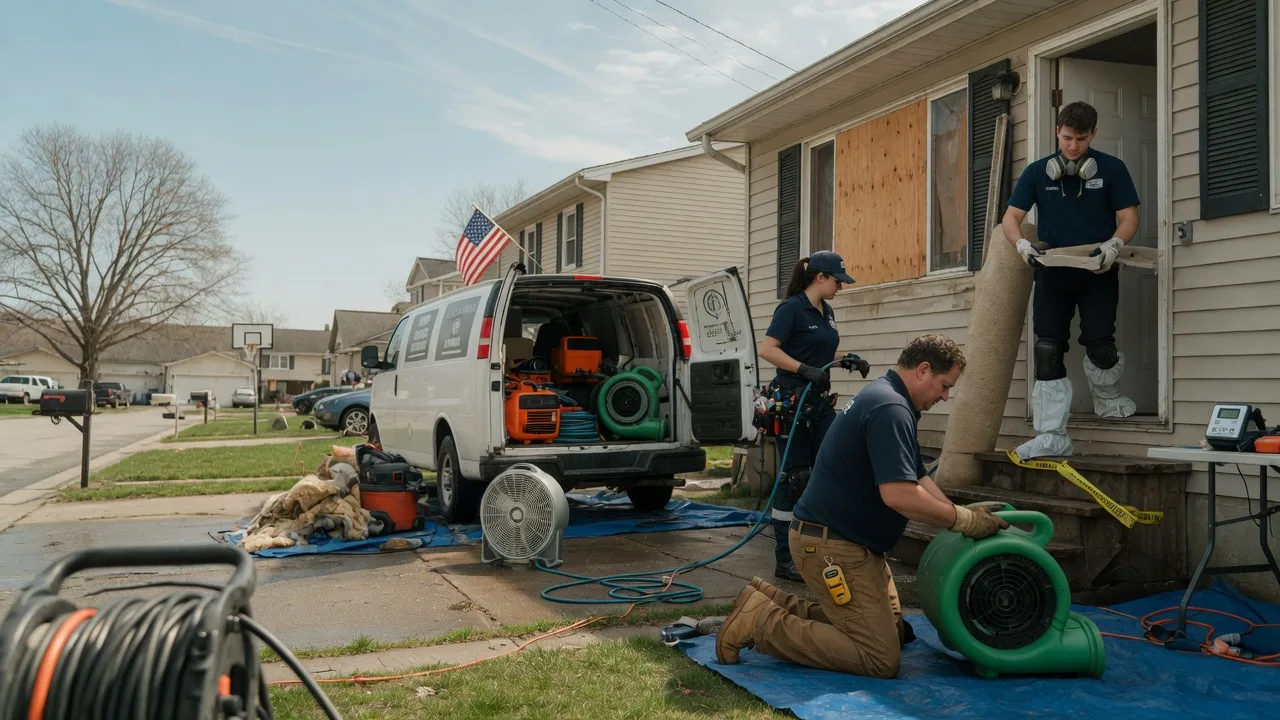 Water Damage Restoration in Deshler, NE near me